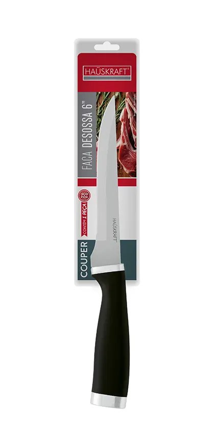 Faca Couper Desossar 6 Inox Preta — imagem 2