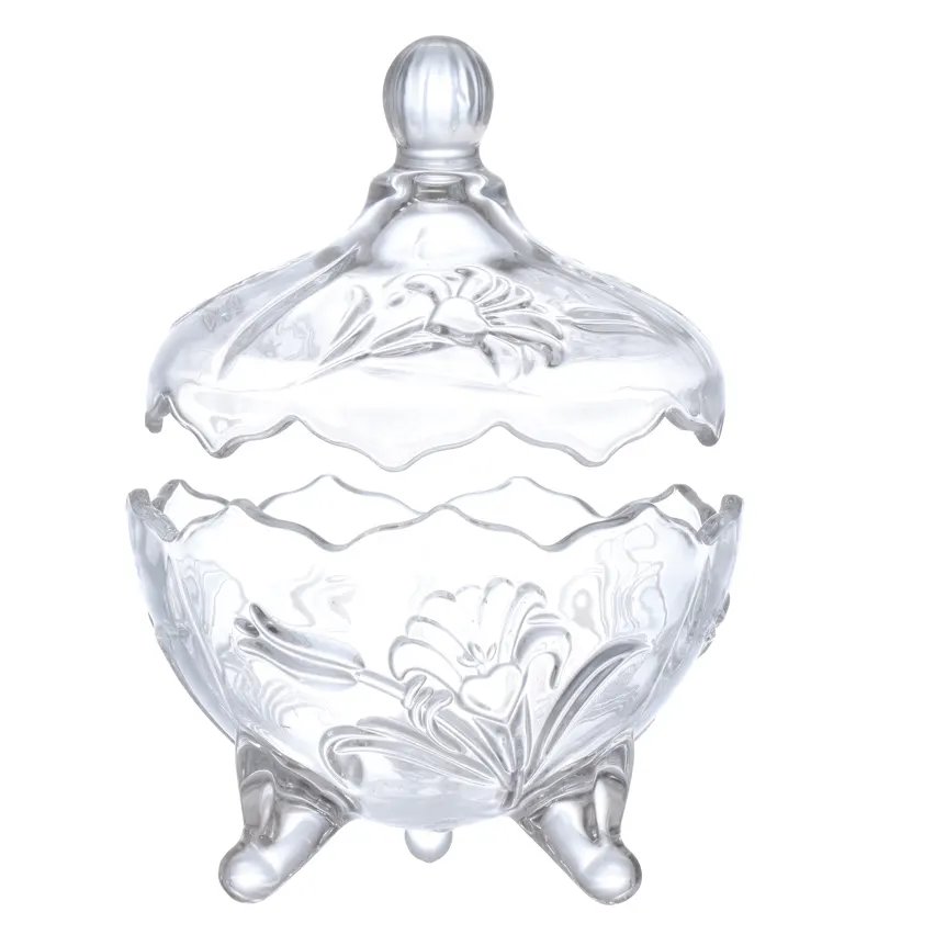 Potiche Decorativo Vidro Maite 17,5cm — imagem 3