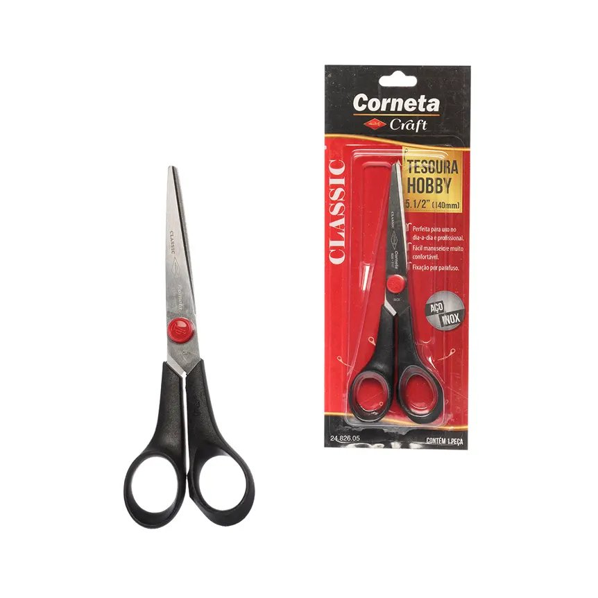 Tesoura Classic Hobby 5" — imagem 2