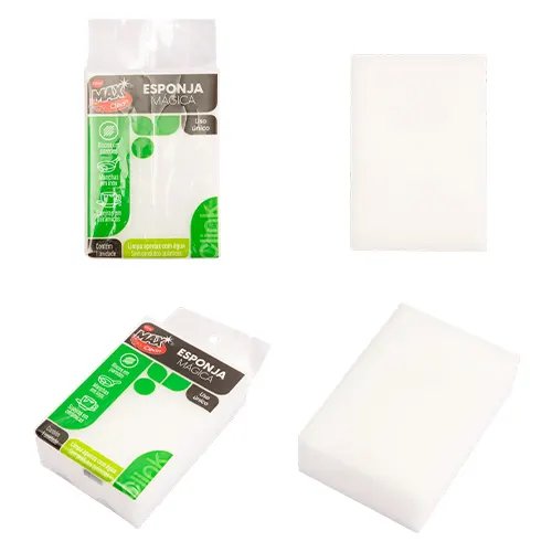 Esponja Mágica Melamina 10 cm x 7 cm x 3 cm (1 un) — imagem 2