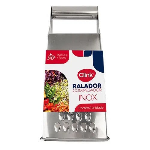 Ralador Multiuso Aço INOX 7 cm x 9 cm x 19 cm — imagem 3