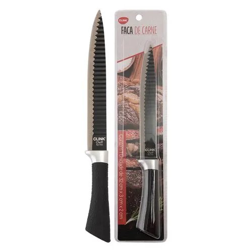 Faca Carne 7,5' Aço INOX e Plástico PP 32 cm x 3 cm x 2 cm — imagem 2