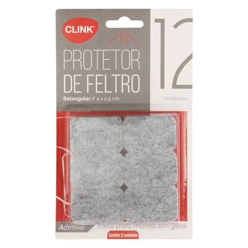 Protetor Retangular Feltro 4,4 cm x 3 cm — imagem 3