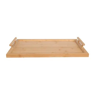 Bandeja Bambu com Alça 45x30cm — imagem 3