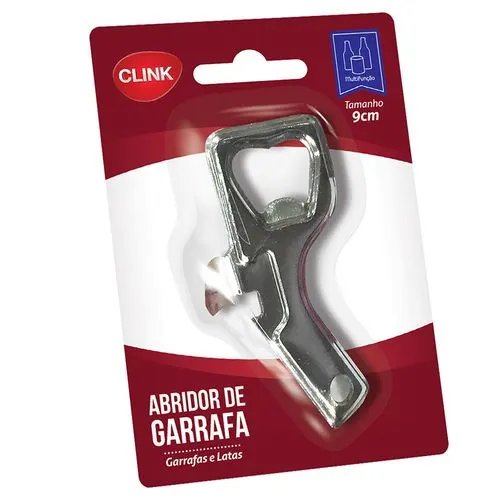 Abridor Garrafa em Metal 9 cm (1 un) — imagem 3