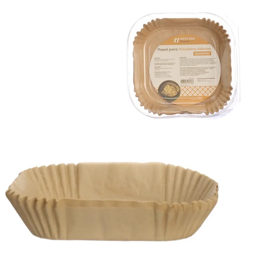 Papel Fritadeira Quadrado 16cm 50 Peças — imagem 2