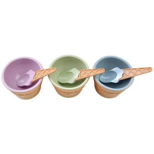Tigela Colher Sorvete 9,5 cm x 6,6 cm — imagem 2