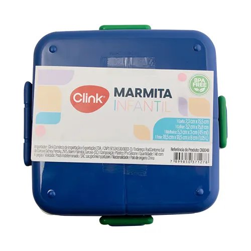 Marmita Infantil 1,05 L Plástico PP e Silicone 18,5 cm x 18,5 cm x 8 cm — imagem 2
