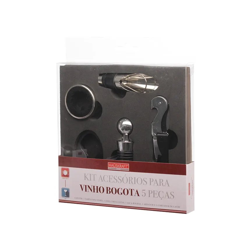 Kit Acessórios para Vinho Bogotá 5 Peças — imagem 3