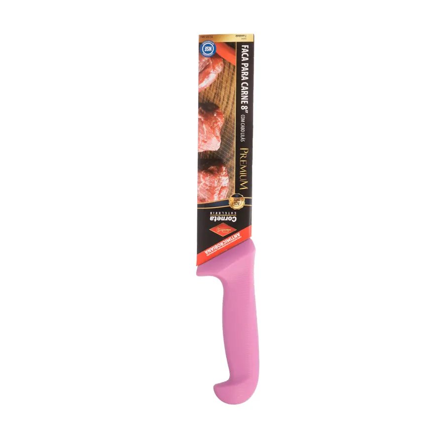 Faca para Carne Cabo Lilás Premium 8" — imagem 3