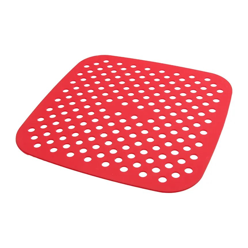 Tapete para Fritadeira Elétrica Quadrado Vermelho 21cm — imagem 4