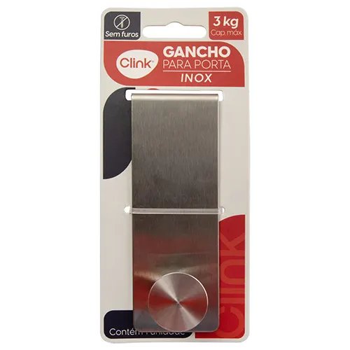 Gancho Aço INOX 3 Kg 11 cm x 4 cm x 7 cm — imagem 2