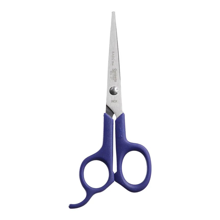 Tesoura Basic Blue Barbeiro 5" — imagem 3
