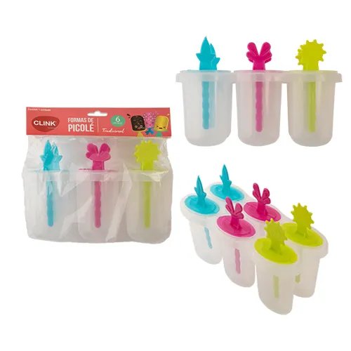 Forma Picole 75 ml Plástico 18,5 cm x 7,5 cm x 12 cm — imagem 2