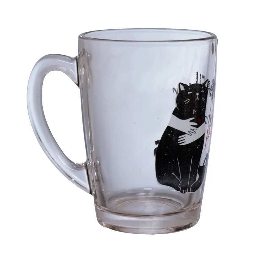Caneca Vidro Me/Amigo Gato 320ml — imagem 3
