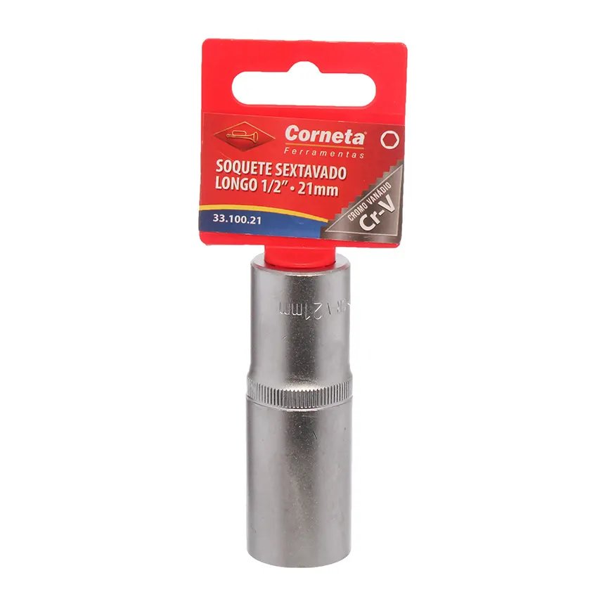 Soquete Sextavado Longo 1/2 21mm — imagem 4