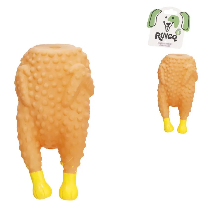 Brinquedo para Cão Frango Assado 14cm — imagem 3
