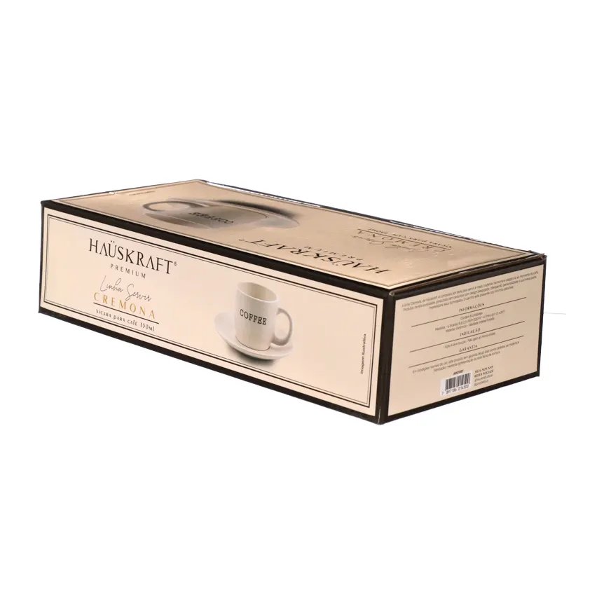 Xícara de Café com Pires Cremon 130ml 4 Peças — imagem 3