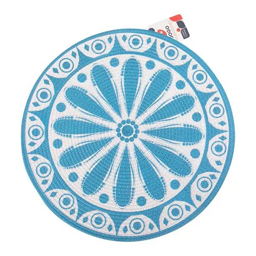 Jogo Americano Redondo Plástico PP 38 cm x 38 cm x 0,2 cm — imagem 2