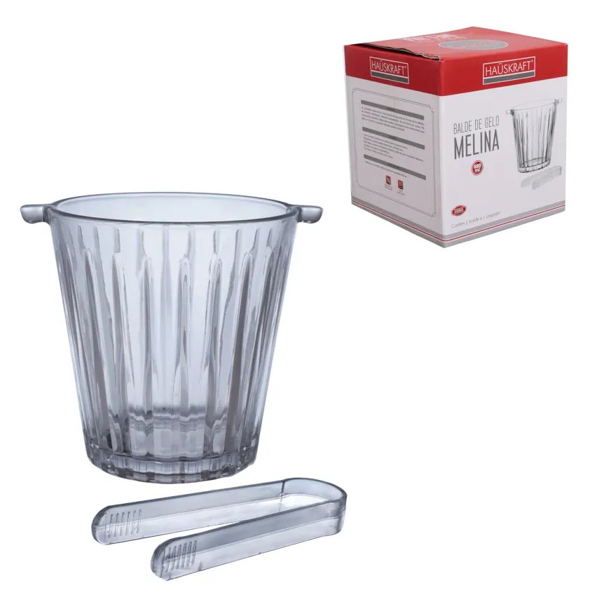 Balde de Gelo com Pegador Meli 880ml — imagem 2