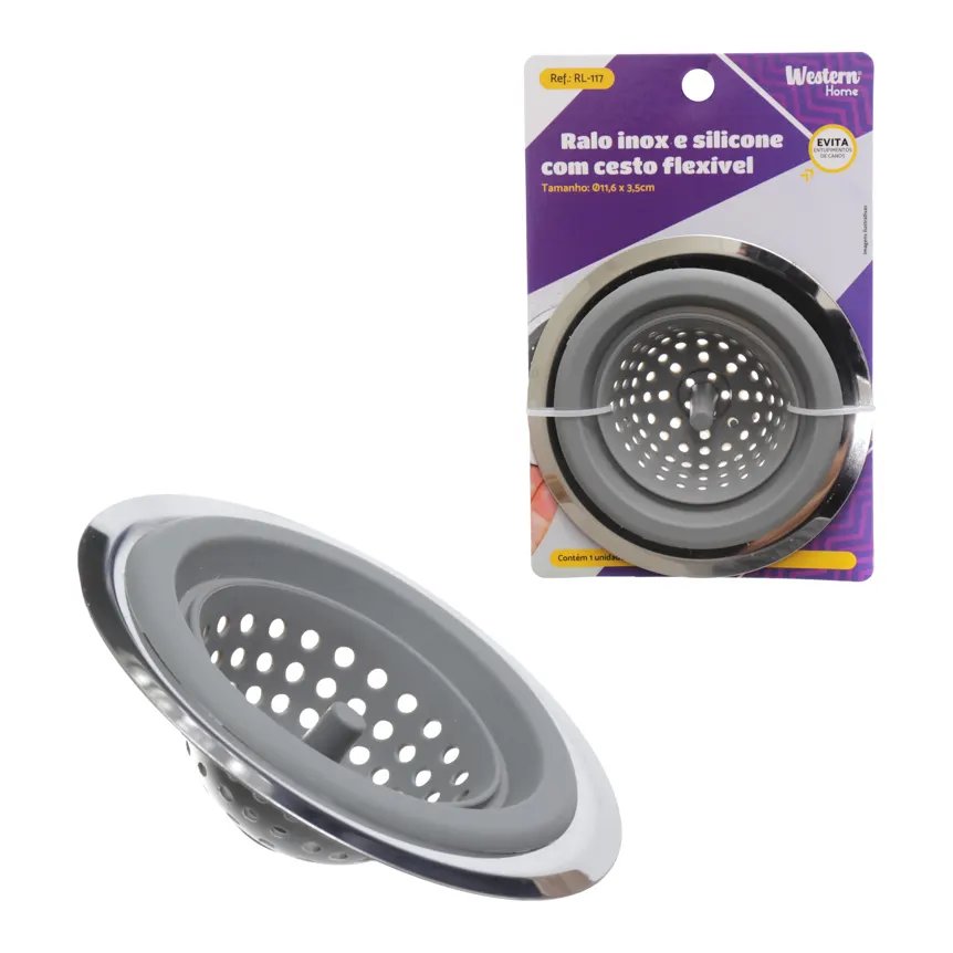 Ralo Silicone com Cesto Flexível — imagem 3