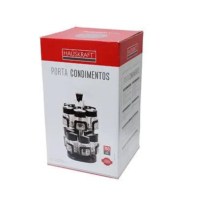 Porta-Condimentos 12 Peças Vidro 150ml — imagem 3