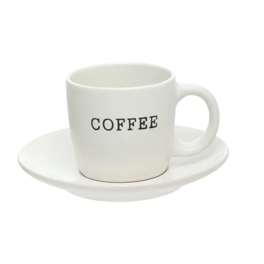 Xícara de Café com Pires Cremon 130ml 4 Peças — imagem 2