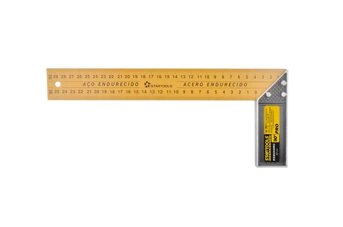 Esquadro 90º 30 cm / Aço — imagem 2