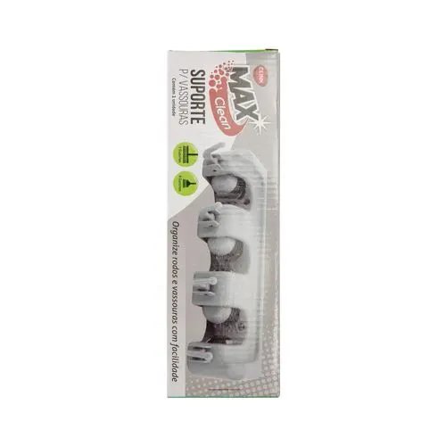 Suporte Vassouras Plástico 26 cm x 6 cm x 8,5 cm (1 un) — imagem 3