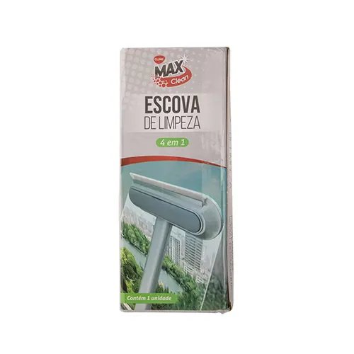 Escova Limpeza 4 em 1 Plástico PP e Lint 43 cm x 18 cm x 2 cm — imagem 3