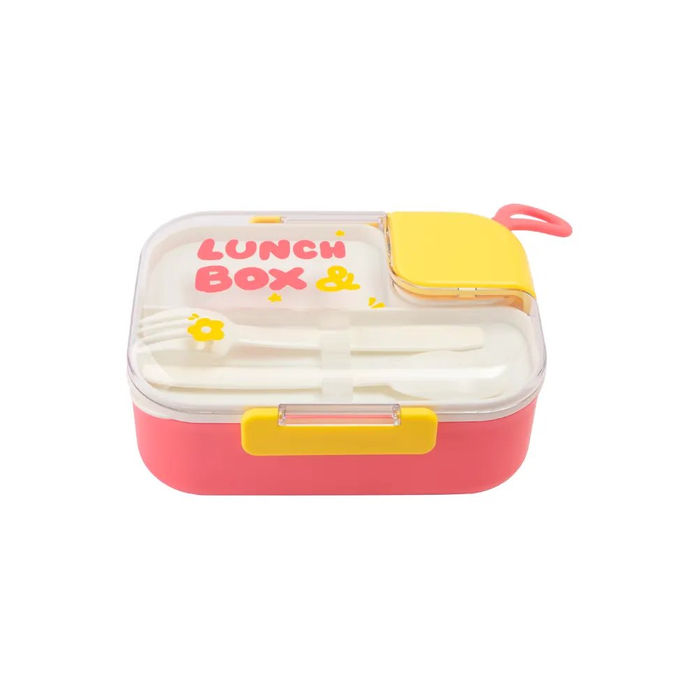 KIT Marmita 730 ml Molheira 45 ml Talheres Plástico As, PP 18,5 cm x 14,5 cm x 8 cm — imagem 3