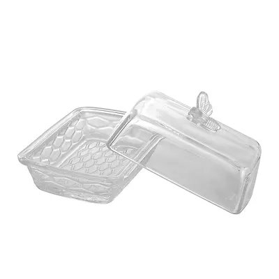Manteigueira Vidro Bee 15cm — imagem 2