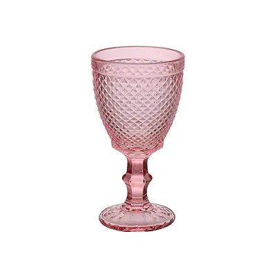 Taça Água/Vinho BJ Rosa 320ml 6 Peças — imagem 3