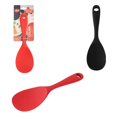 Colher Arroz Nylon Silicone 22 cm x 7 cm — imagem 3