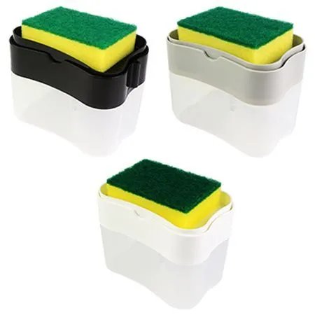 Dispenser Detergente Plástico 14 cm x 9 x 10,5 cm 600 Ml — imagem 2