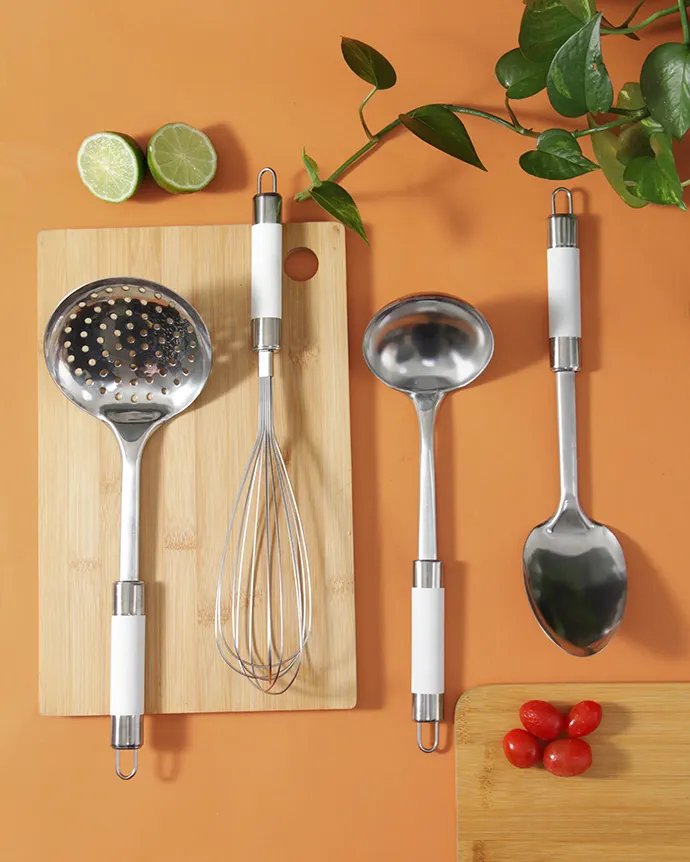Escumadeira Inox 32,5cm — imagem 3