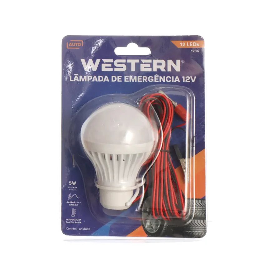 Lâmpada de Emergência Auto 12V — imagem 3