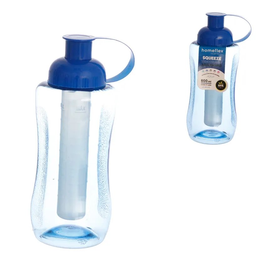 Squeeze Tubo Gelo Azul 600ml — imagem 2