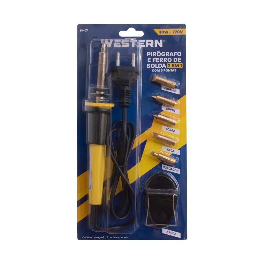 Pirógrafo Ferro Solda 30W 220V — imagem 4