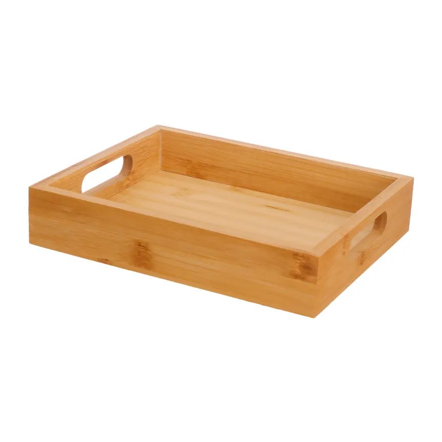 Bandeja Bambu Retangular 25,5cm — imagem 2
