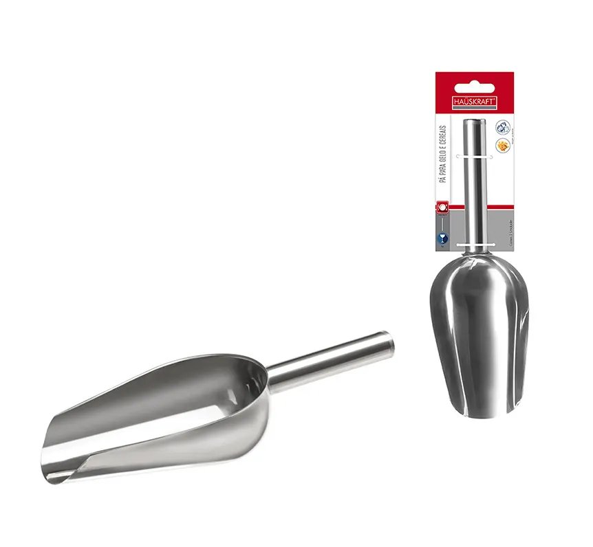 Pá para Gelo e Cereais 21,5cm Inox — imagem 2