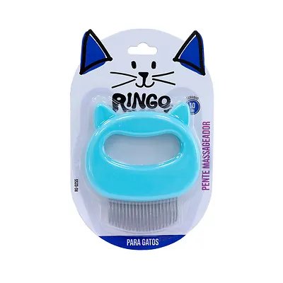 Pente Massageador Gato 10cm — imagem 3