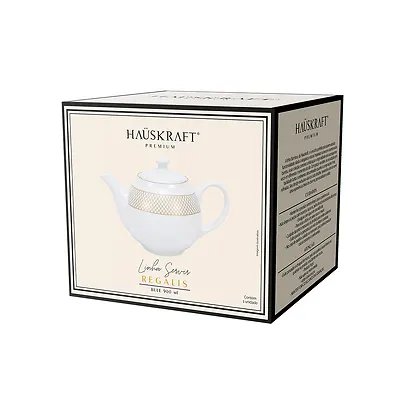 Bule Porcelana Regal Branco 900ml — imagem 2