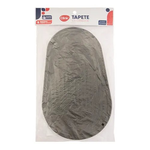 Tapete Escorredor Multiuso Oval Silicone 30,1 cm x 18 cm x 0,6 cm — imagem 3