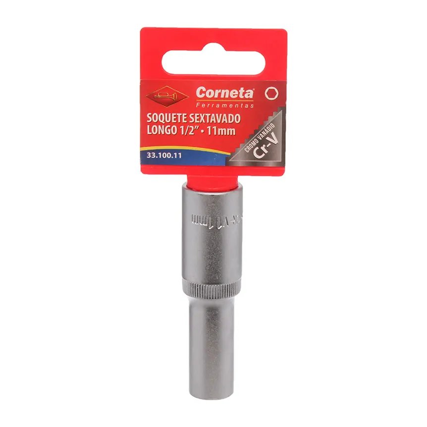 Soquete Sextavado Longo 1/2 11mm — imagem 3