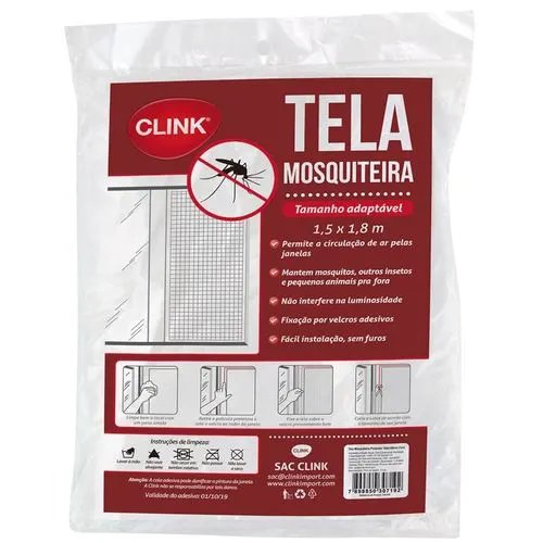 Tela Mosquiteiro Poliéster 150 cm x 180 cm (1 un) — imagem 2