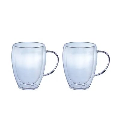Caneca Parede Dupla Borossilicato Doppi 350ml 2 Peças — imagem 3