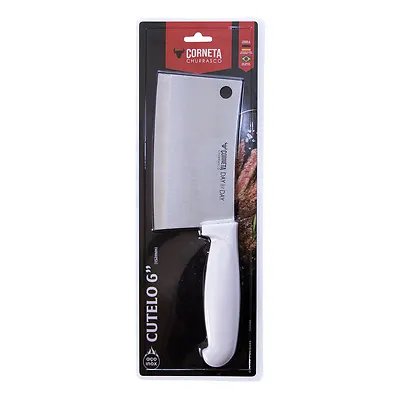 Cutelo Inox Cabo Branco DBD 6" — imagem 2