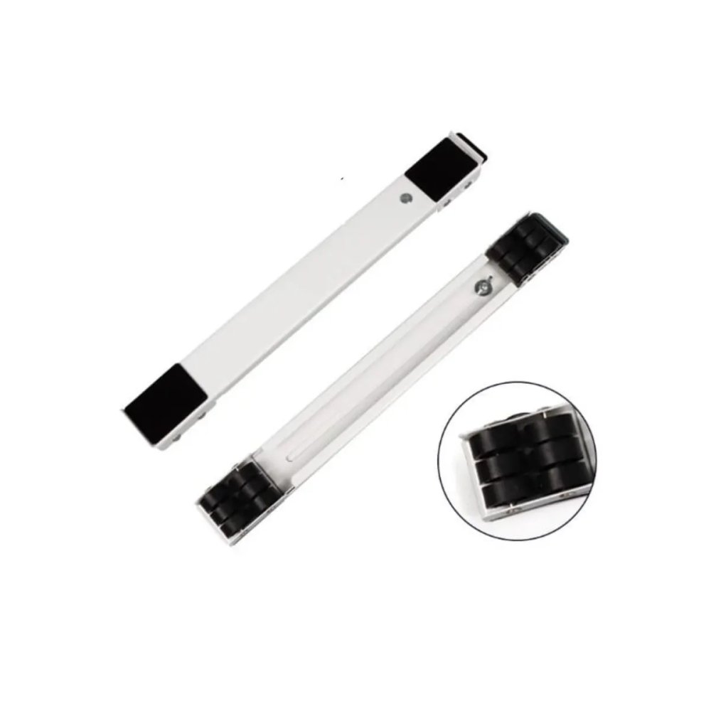 Suporte para Eletrodomésticos Ajustável com Rodinhas Kit c/ 2 pças