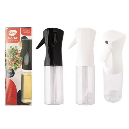 Spray Culinário 200 ml Plástico PP e PET 5,5 cm x 5,2 cm x 20,5 cm — imagem 2